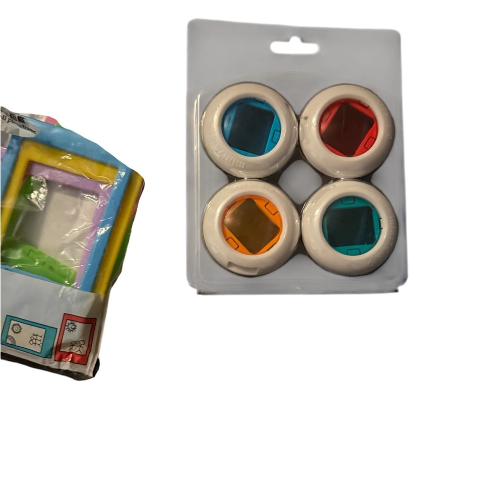 ☀️ Set of color filters & Colorful frames for a Fujifilm Instax Mini camera.
